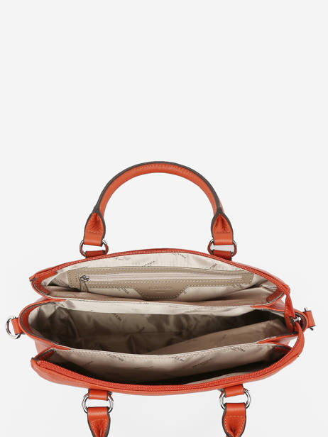 Sac Porté Main Confort Cuir Hexagona Orange confort 469844 vue secondaire 3