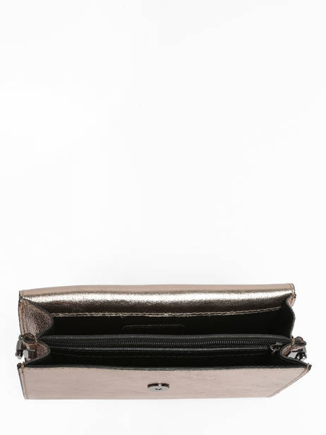Sac Bandoulière Nine Cuir Milano Marron nine NI23064N vue secondaire 3
