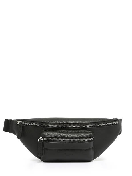 Sac Banane Charles Cuir Le tanneur Noir charles TCHA2120