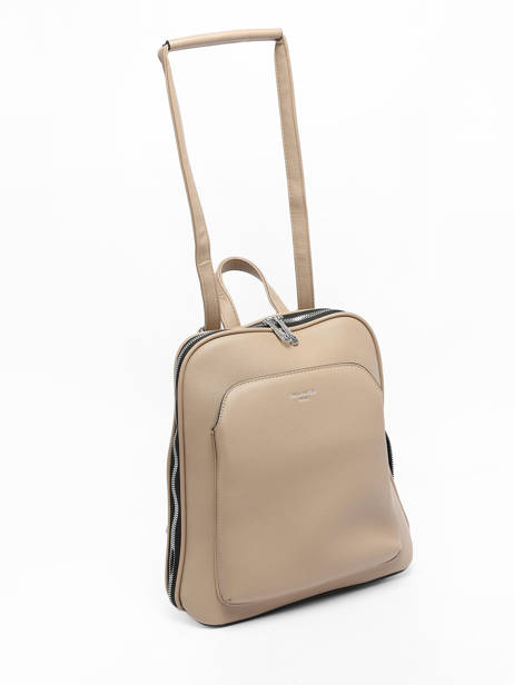 Sac à Dos Et épaule Miniprix Beige sable M9396 vue secondaire 5