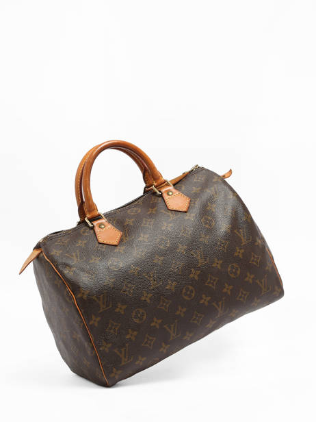 Sac à Main D'occasion Louis Vuitton Speedy 30 Monogrammé Brand connection Marron louis vuitton AAZ0802 vue secondaire 2