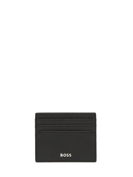 Porte-cartes Iconic Cuir Hugo boss grained HLC416A
