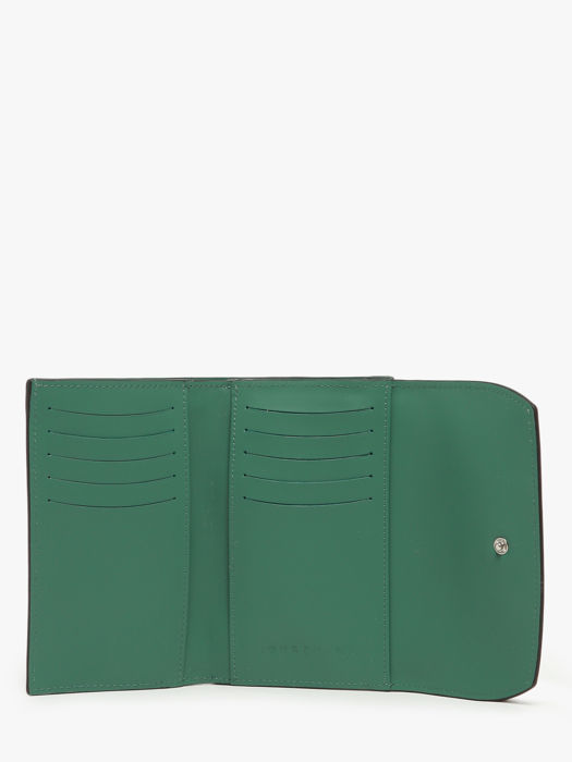 Longchamp Roseau box Portefeuilles Vert