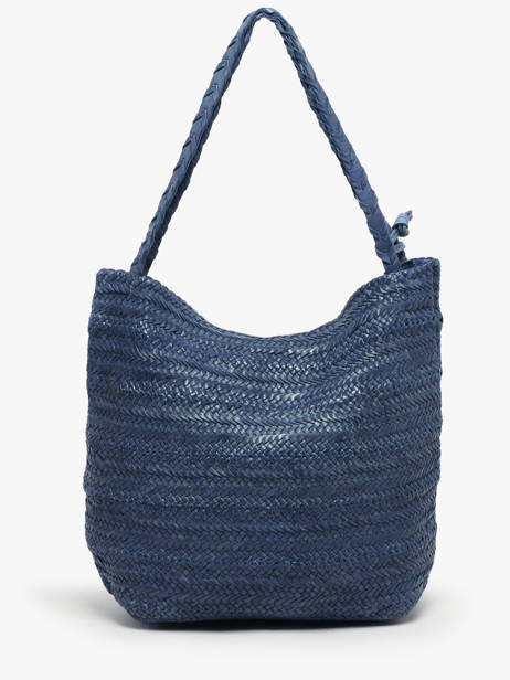 Sac Porté épaule Heritage Cuir Biba Bleu heritage RUB1L vue secondaire 4