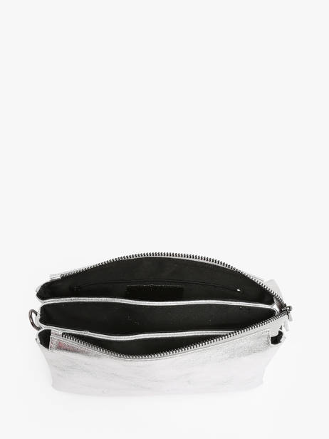Sac BandouliÃ¨re Nine Milano Argent nine NI23116 vue secondaire 3