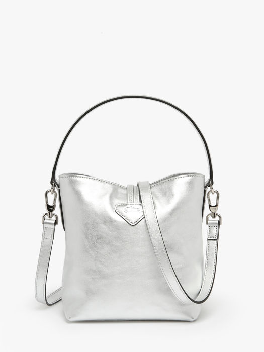 Longchamp Roseau essential colors Sacs porté travers Argent