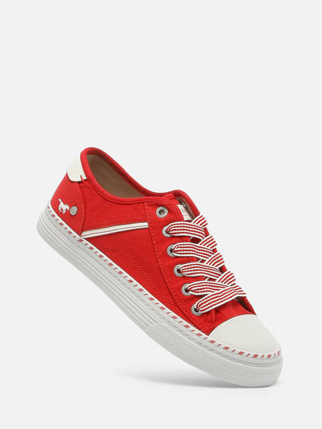 Sneakers  Mustang Rouge women 1376303 vue secondaire 1