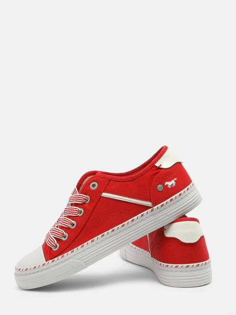 Sneakers  Mustang Rouge women 1376303 vue secondaire 4
