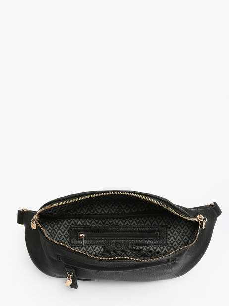 Sac Banane Lulu castagnette Noir zip VICK vue secondaire 3