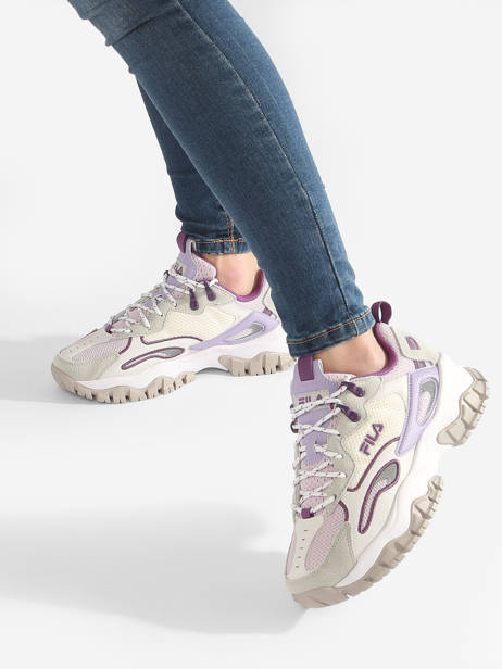 Sneakers Ray Tracer Fila Violet women FFW0267 vue secondaire 1
