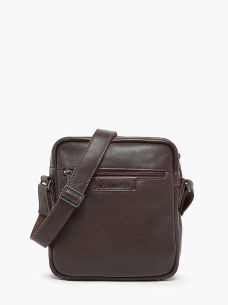 Pochette Homme Arthur & aston Marron johany 11