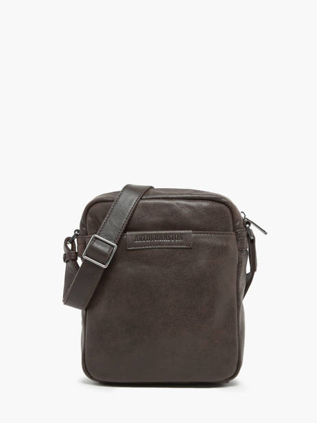 Sac BandouliÃ¨re Arthur & aston Marron diego 1438-25