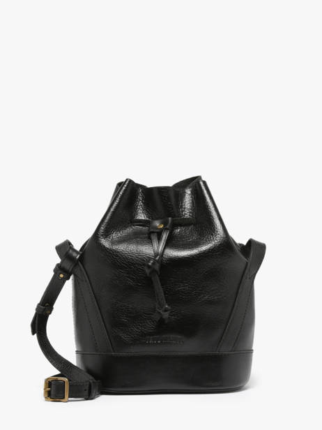 Sac Bourse L'artisan Éclipse Cuir Paul marius Noir vintage ARTISAN