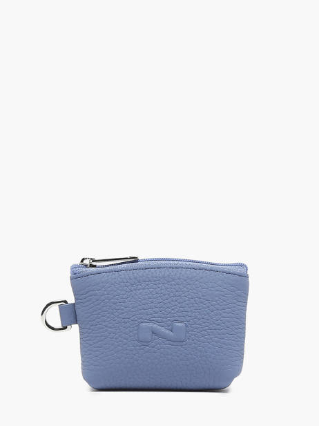 Porte-monnaie Original N Cuir Nathan baume Bleu original n 203N