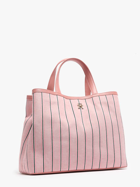 Sac Bandoulière Th Spring Chic Polyester Recyclé Tommy hilfiger Rose th spring chic AW16414 vue secondaire 2