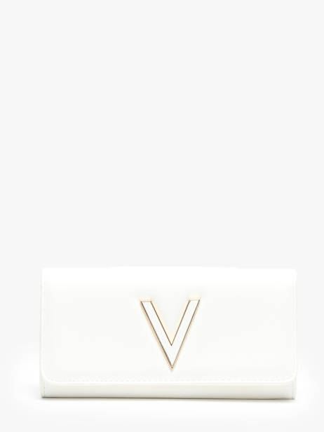 Porte-monnaie Valentino Blanc coney VPS7N113