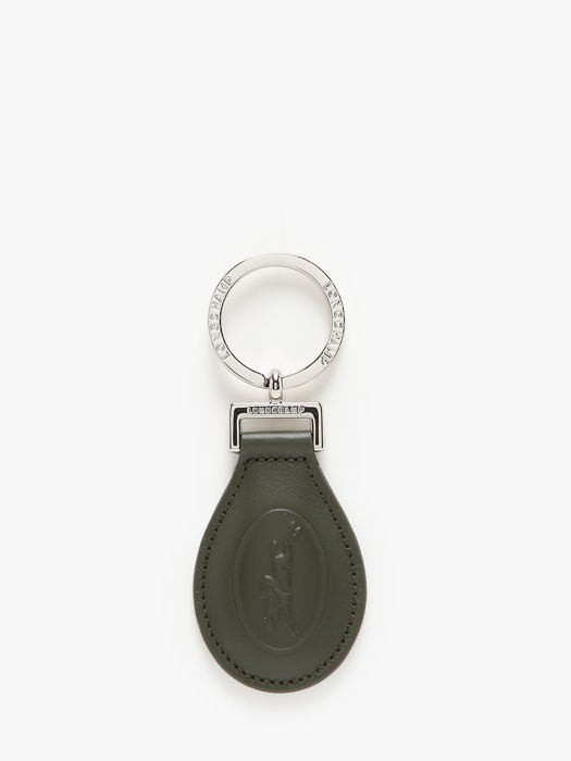Longchamp Vachette Porte clés Vert