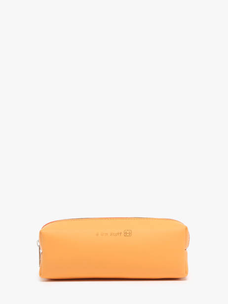 Trousse Cuir Own stuff Orange pen bag OS020