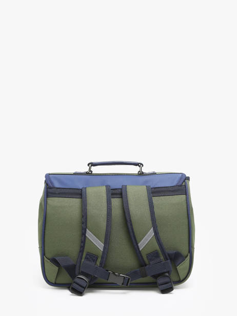 Cartable 1 Compartiment Caramel et cie Vert fier GA vue secondaire 4