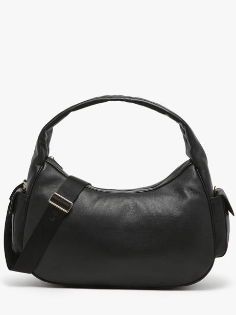 Sac Trotteur Julia X Lancaster Cuir Lancaster Noir julia 110