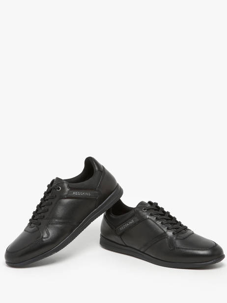 Sneakers Aimabli En Cuir Redskins Noir men AIMABLI vue secondaire 2