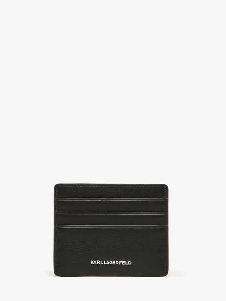 Porte-cartes Cuir Karl lagerfeld Noir k ikonic 2.0 245W3216 vue secondaire 2