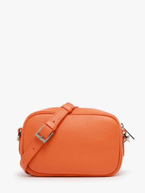 Sac Bandoulière Firenze Cuir Lancaster Orange firenze 1 vue secondaire 4