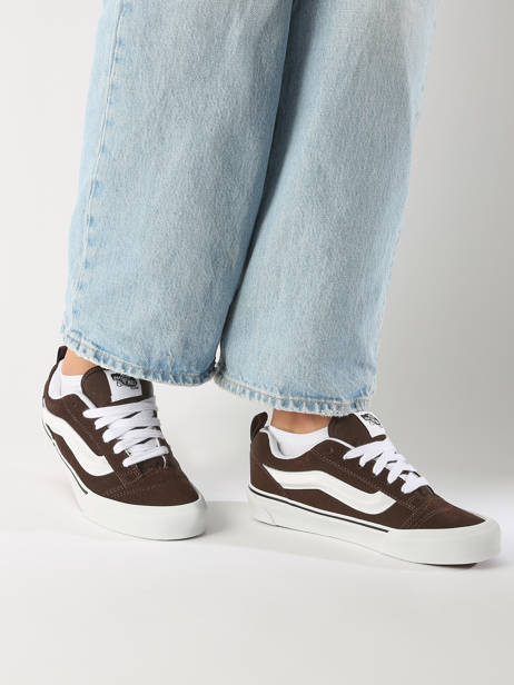 Sneakers En Cuir Vans Marron unisex 9QCNWH vue secondaire 1