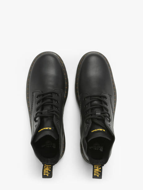 Bottines En Cuir Dr martens Noir unisex 27778001 vue secondaire 4