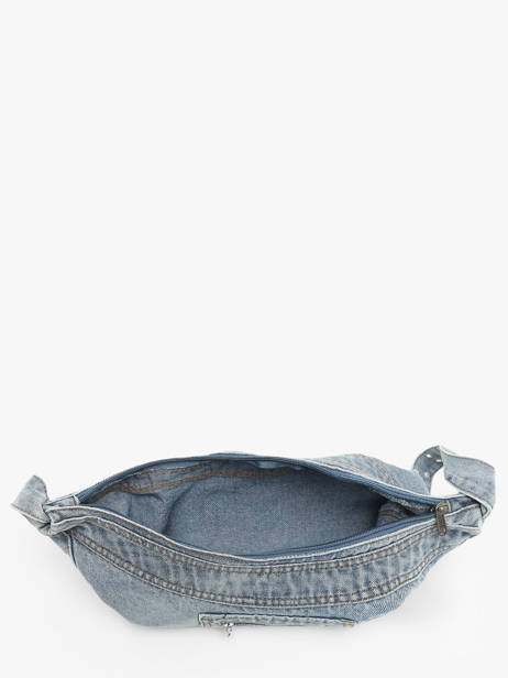 Sac Bandoulière Denim Coton Miniprix Bleu denim 96 vue secondaire 2