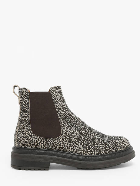 Chelsea Boots Laki En Cuir Aliwell Gris women LAKI