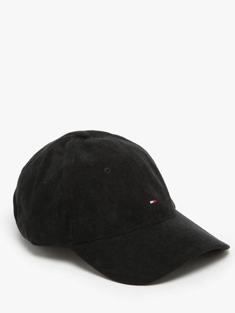 Casquette Tommy hilfiger Noir essential flag AM12757 vue secondaire 1