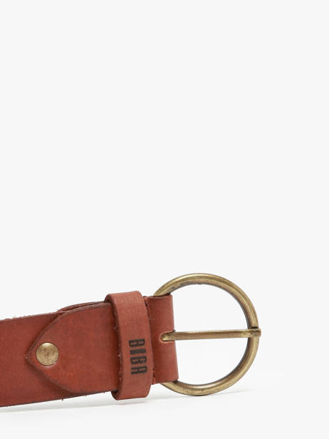 Ceinture Biba Marron accessoires ATO1A vue secondaire 1