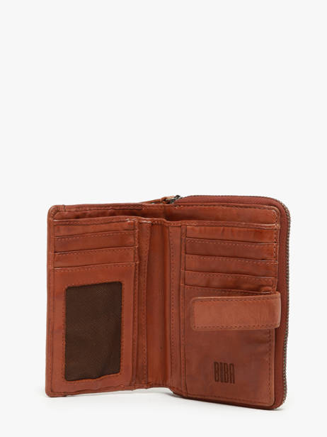 Portefeuille Heritage Cuir Biba Marron wallet WIN3L vue secondaire 1