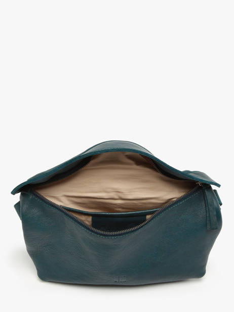 Sac Banane Biba Bleu leather CLU1L vue secondaire 2