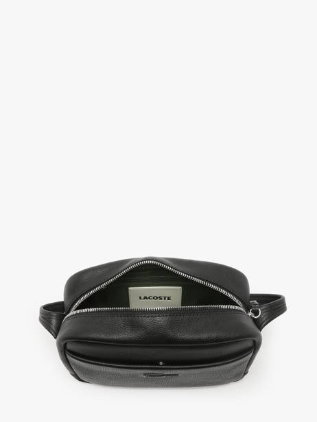 Sac Bandoulière City Court Cuir Lacoste Noir city court NF4506IE vue secondaire 2