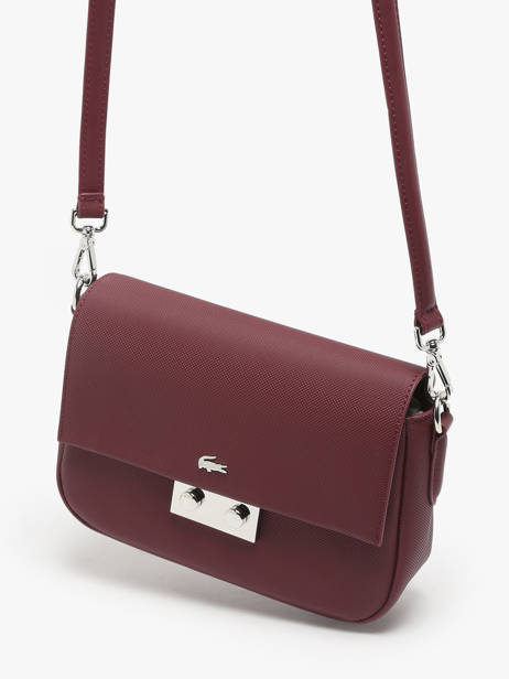 Sac Bandoulière Daily City Lacoste Rouge daily city NF4757DZ vue secondaire 1