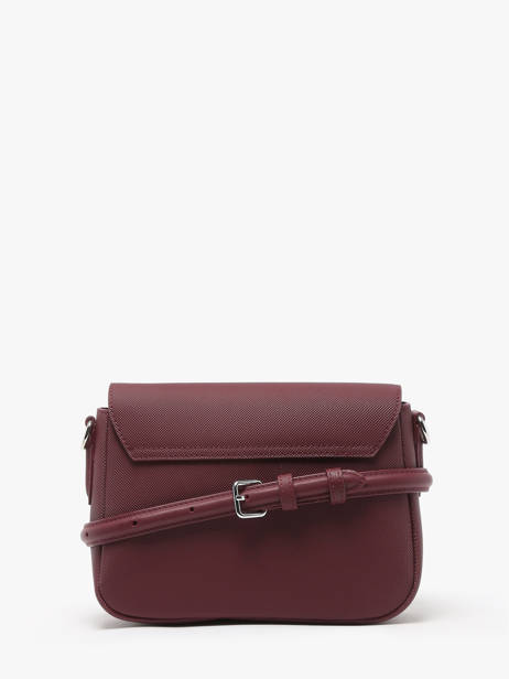 Sac Bandoulière Daily City Lacoste Rouge daily city NF4757DZ vue secondaire 3