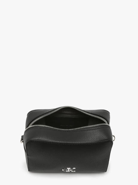 Sac Bandoulière Minimal Mono Polyester Recyclé Calvin klein jeans Noir minimal mono K612719 vue secondaire 3