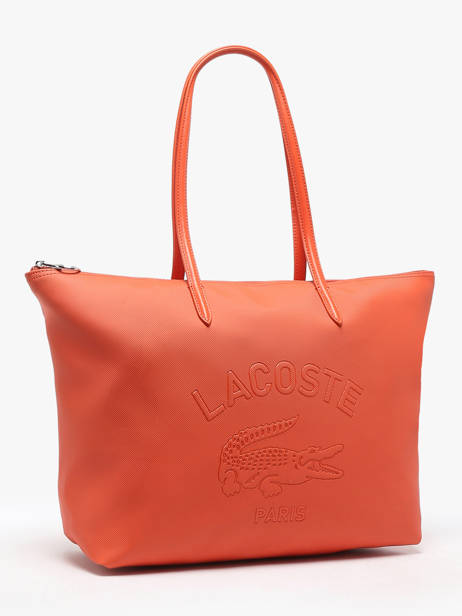 Cabas L.12.12 Concept Lacoste Orange l.12.12 concept NF4747SJ vue secondaire 1