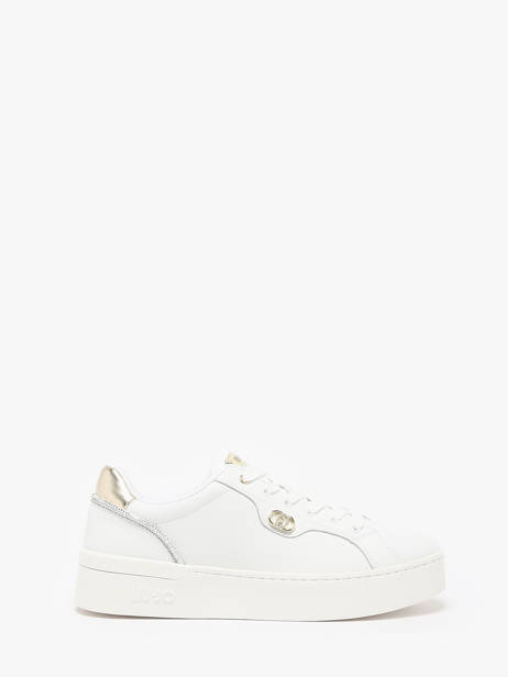 Sneakers En Cuir Liu jo Blanc women BF4021P0