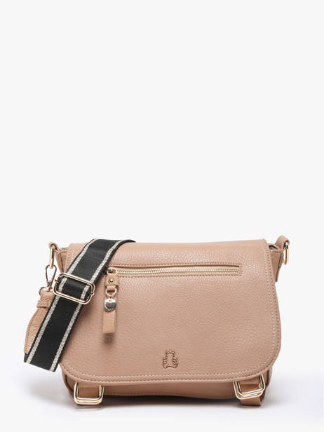 Sac Bandoulière Zip Lulu castagnette Beige zip TACO