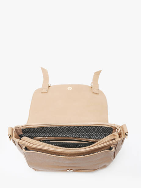 Sac Bandoulière Zip Lulu castagnette Beige zip TACO vue secondaire 2