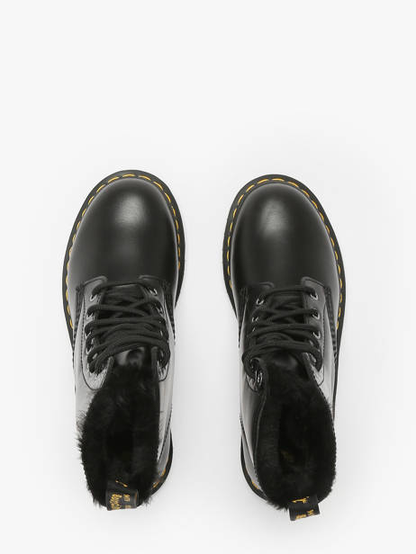 Bottines En Cuir Dr martens Noir women 26238021 vue secondaire 3