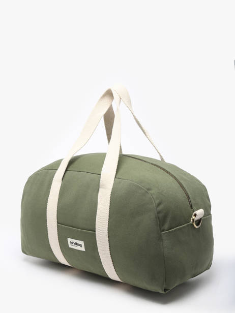 Sac De Voyage Cabine Best Seller Coton Hindbag Vert best seller CHARLIE vue secondaire 2