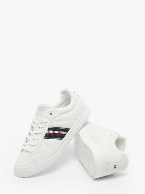 Sneakers En Cuir Tommy hilfiger Blanc women 8110YBL vue secondaire 3