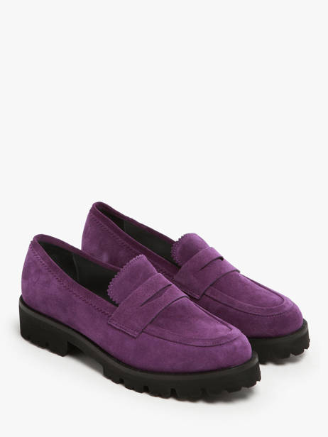 Mocassins En Cuir Myma Violet women 1 vue secondaire 2