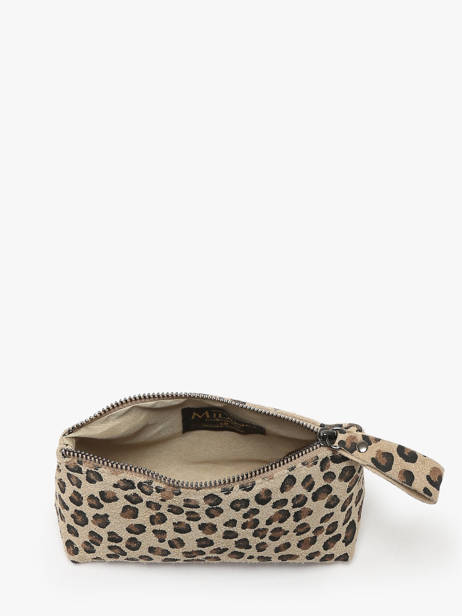 Trousse Cuir Milano Multicolore velvet leopardo VL22114 vue secondaire 1