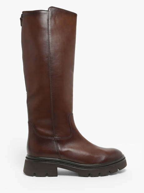 Bottes En Cuir Gabor Marron women 24