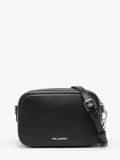 Sac Bandoulière K Ikonic 2.0 Cuir Karl lagerfeld Noir k ikonic 2.0 246W3028 vue secondaire 4